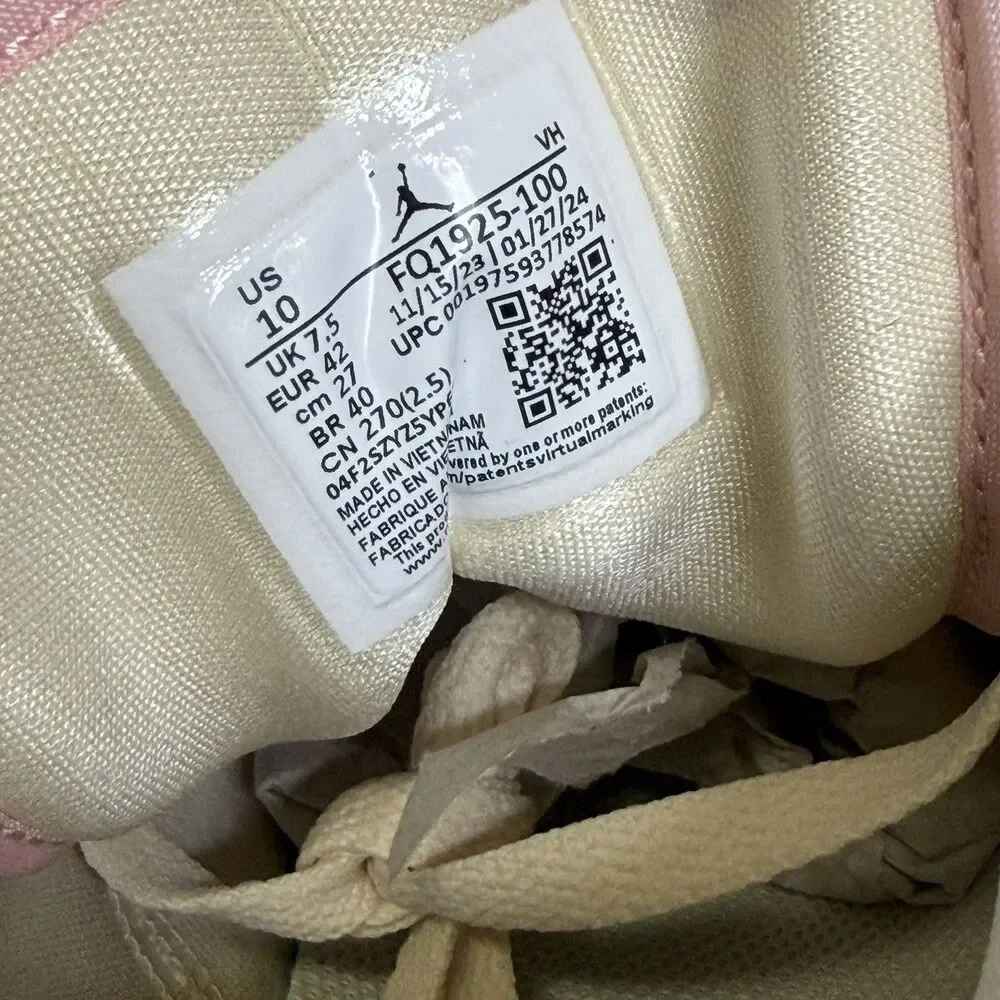 Nike Air Jordan 1 Low SE Seersucker Shoes